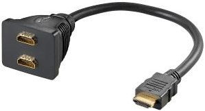 Enzo hdmi splitter male- >2 xhdmi female - 7580686