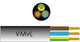 Enzo kabel vmvl rond 3x1,50 qmm zwart - 1227400
