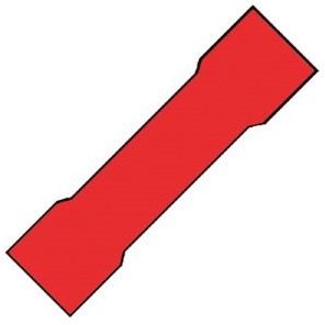 Enzo kabelschoen verbinder rood 4433050