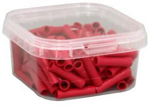 Enzo kabelschoen vlaksteker male rood 6.3x0.8mm - 4433010