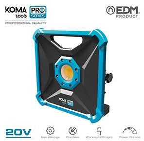 ギャラリービューアに画像をロードする, Koma tools accu bouwlamp | 20v | 1800lm | zonder accu - 6490200
