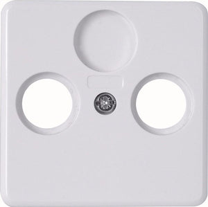 Enzo kopp hk02 wit afdekraam voor coax 4621040