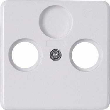 Enzo kopp hk02 wit afdekraam voor coax 4621040