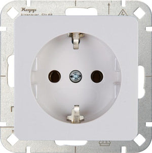 Enzo kopp hk02 wit inbouw stopcontact ra 4621100