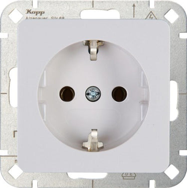 Enzo kopp hk02 wit inbouw stopcontact ra 4621100