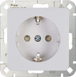 Enzo kopp hk02 wit inbouw stopcontact ra met kind bev. 4621110