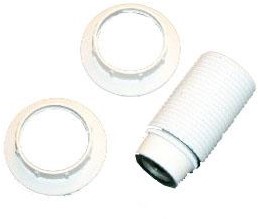 Enzo lamphouder e14 met 2xring wit 6042255