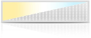Enzo led backlit paneel | wit | 120x30cm | 40w | 4000lm cct dimbaar - 5016232