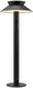 Enzo led solar paallamp | justina 5w 3000k zwart ip44 60cm - 4802826