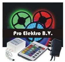 Afbeelding laden in galerijviewer, Enzo led strip flexibel rgb set 5meter compleet led1090
