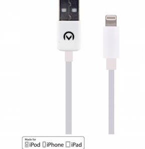Chargez l'image dans la visionneuse de la galerie, Enzo mobilize apple lightning usb laadkabel 1,0 meter wit - 9540010
