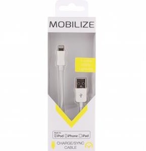 Enzo mobilize apple lightning usb laadkabel 1,0 meter wit - 9540010