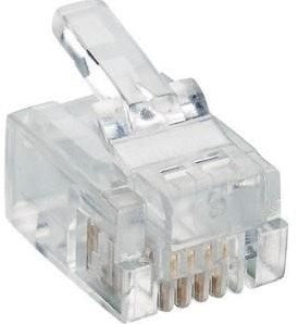 Enzo modulaire plug 6p 4c rj11 per stuk 2575188