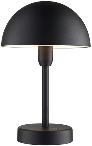 Enzo oplaadbare tafel-lamp | ellen to-go 25cm zwart - 4808196