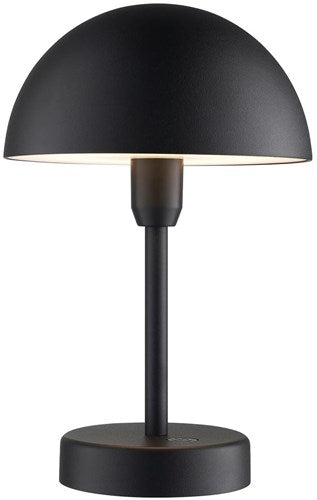 Cargue la imagen en el visor de la galería, Enzo oplaadbare tafel-lamp | ellen to-go 25cm zwart - 4808196
