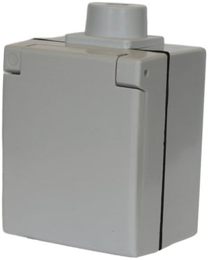 Enzo perilex opbouw stopcontact | 16a | swd | grijs | abl 2441860 - 4052965