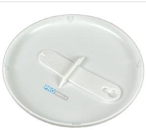 Cargue la imagen en el visor de la galería, Enzo plafondplaat 12,5 cm rond wit 166124 4214080
