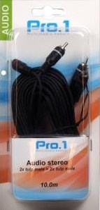 ギャラリービューアに画像をロードする, Enzo pro-1 audio 2 tulp male -> 2 tulp male 10 meter - 9206100
