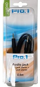 ギャラリービューアに画像をロードする, Enzo pro-1 audio jack 3,5 -> jack 3,5 stereo 0,5 meter - 9209000
