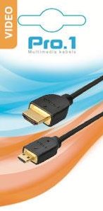 Enzo pro-1 hdmi kabel a naar d micro 3 meter 1.4 - 9285020
