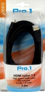ギャラリービューアに画像をロードする, Enzo pro-1 hdmi kabel a naar d micro 5 meter 1.4 - 9285030

