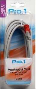 Cargue la imagen en el visor de la galería, Enzo pro-1 patchkabel utp cat6 3.0 meter 9280140
