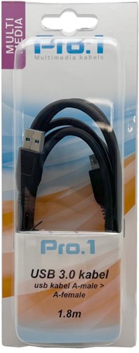 Cargue la imagen en el visor de la galería, Enzo pro-1 usb 3.0 a male naar a female 1.8 meter - 9280242
