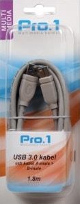 Cargue la imagen en el visor de la galería, Enzo pro-1 usb 3.0 a male naar b male 2 meter - 9280230
