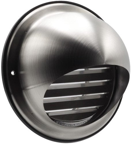 Enzo rvs buitenrooster 100mm design model bol - 1400450