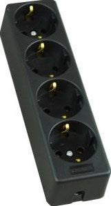 Enzo tafelcontactdoos ra 4v langwerp.zwart pq 6871930
