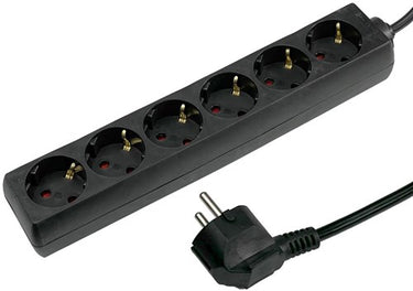 Enzo tafeldoos 4v ra 3x1,5qmm 3 mtr zwart 6872600