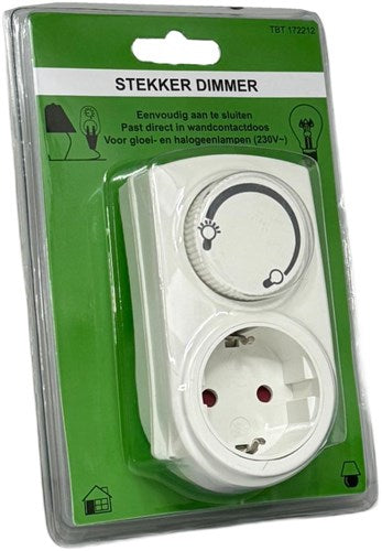 Cargue la imagen en el visor de la galería, Enzo tbt stekkerdimmer 40-300 watt - 4378006
