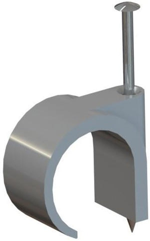 Enzo universele spijkerclip 16 19 mm grijs 4113280