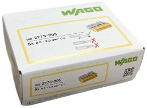 Load image into Gallery viewer, Enzo wago lasklem 5x0,5-2,5mm transgeel ds100 - 4047226
