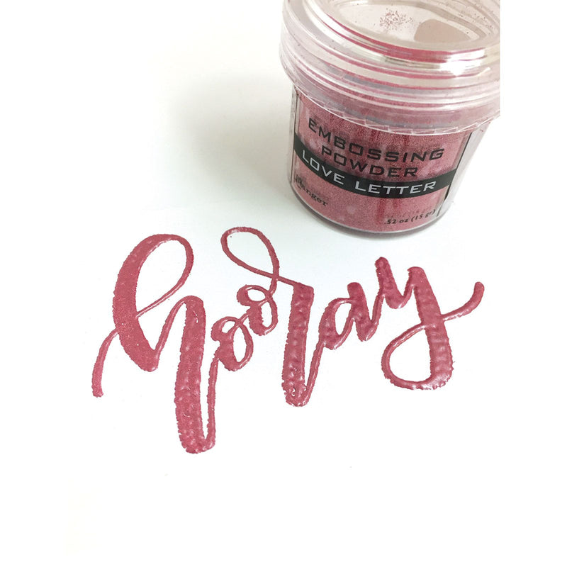 Load image into Gallery viewer, Ranger ink ranger • embossing powder metallic love letter
