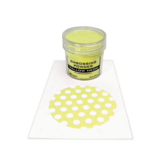 Ranger ink ranger • embossing poeder yellow neon