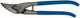 Erdi ideaalplaatschaar | lengte 280 mm links | staal max. 1 mm | rvs max. 0,8 mm | 1 stuk - d216-280l - d216-280l