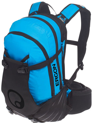 Ergon rugtas BA3 stealth blauw - Enduro All-Mountain - 4-staps verstelbaar - heren - 15 + 2 l - Nylon Polyester