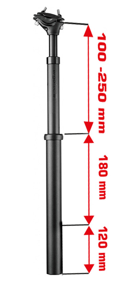 Ergotec sp-10.0 vario 550 dropper post