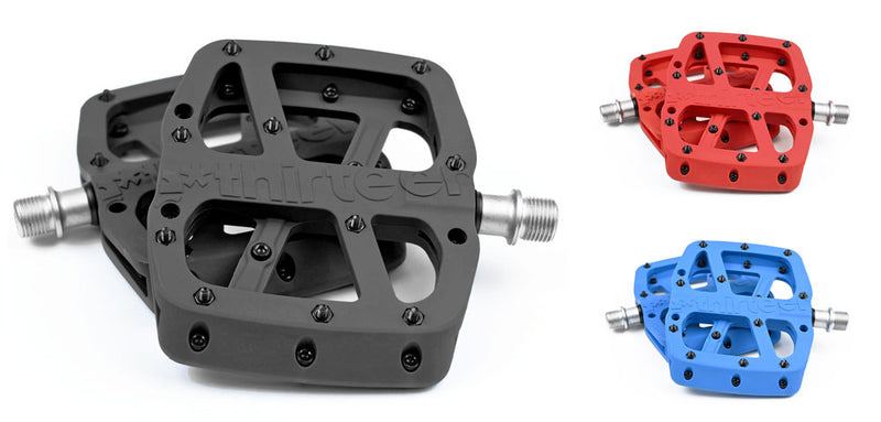 Load image into Gallery viewer, E*thirteen base platform pedals
