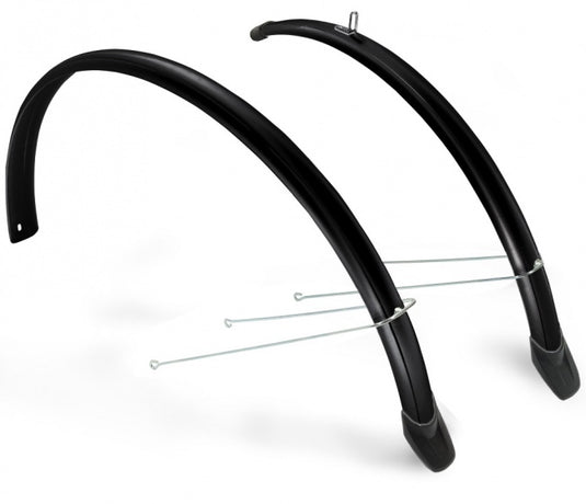 spatbordenset 26 inch 58 mm zwart