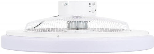 Cargue la imagen en el visor de la galería, Eurom ceiling fan lrc white | lamp en ventilator in 1 | ø 58 cm | 385281 385281
