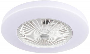 Eurom ceiling fan lrc white | lamp en ventilator in 1 | ø 58 cm | 385281 385281