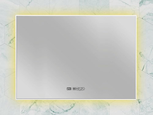 Eurom sani mirror led wifi 600 white - 350722