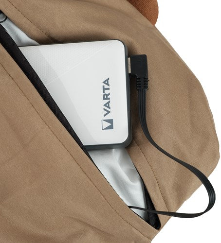 ギャラリービューアに画像をロードする, Eurom warmigo taupe | warmtekussen | tot 10 uur warmte | powerbank 20.000 mah meegeleverd | instelbaar in 3 standen | 346602
