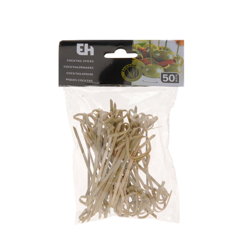 Chargez l'image dans la visionneuse de la galerie, Excellent houseware aperitief stokjes bamboo 50st
