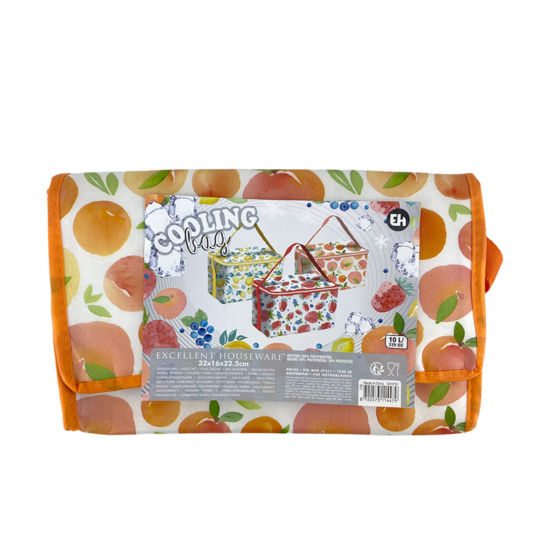 Afbeelding laden in galerijviewer, Excellent houseware koeltas peach 10l
