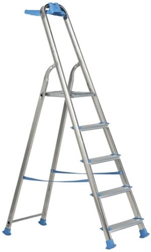 Afbeelding laden in galerijviewer, Altrex excelsior huishoudtrap handy+ 5-treeds - 500255

