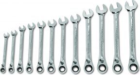 Facom expert by ratelringsteeksleutelset | 8 t m 19mm | 12-delig | e111106 - e111106