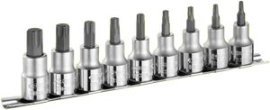 Expert by facom schroevendraaierdoppenset torx® 1 2 | 9-delig | e032936 - e032936